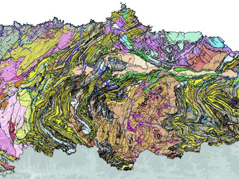 mapa geode principado de asturias